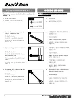 Предварительный просмотр 4 страницы Rain Bird 500 series Operation & Maintenance Manual