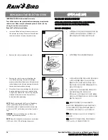 Предварительный просмотр 14 страницы Rain Bird 500 series Operation & Maintenance Manual