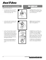 Предварительный просмотр 16 страницы Rain Bird 500 series Operation & Maintenance Manual