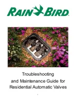 Предварительный просмотр 1 страницы Rain Bird CP Troubleshooting And Maintenance Manual