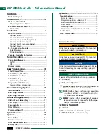 Предварительный просмотр 2 страницы Rain Bird ESP-10ME3 Advanced User'S Manual