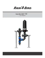 Предварительный просмотр 1 страницы Rain Bird HDF 1X2 User Manual