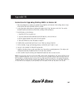 Preview for 113 page of Rain Bird MDC2 Instructions Manual