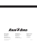 Preview for 124 page of Rain Bird MDC2 Instructions Manual