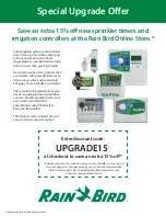 Preview for 2 page of Rain Bird RC-1260C Instruction Manual