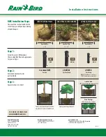 Preview for 2 page of Rain Bird Root Watering System Installation Instructions