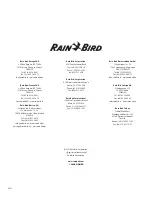 Предварительный просмотр 16 страницы Rain Bird RSD series User Manual