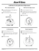 Preview for 2 page of Rain Bird Sod Cup Kit Installation Instructions