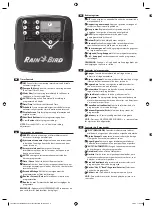 Предварительный просмотр 2 страницы Rain Bird ST8I-INTL Manual Operation