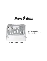 Rain Bird STP4PL Installation, Programming & Operation Manual предпросмотр