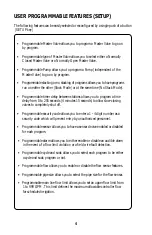 Preview for 6 page of Rain Master RME HAWK User Manual