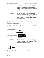 Preview for 39 page of Rain Master Weather Center II User Manual