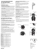 Rain SO50 Setting Instructions Manual preview