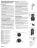 Preview for 4 page of Rain SO50 Setting Instructions Manual