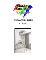 Rainbow Attic Stair F Series Installation Manual preview