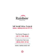 Предварительный просмотр 10 страницы Rainbow Communications Arris DTA Self-Install Manual