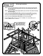 Предварительный просмотр 30 страницы Rainbow Play Systems Carnival Castle Assembly Instructions Manual