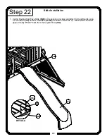 Предварительный просмотр 42 страницы Rainbow Play Systems Carnival Castle Assembly Instructions Manual