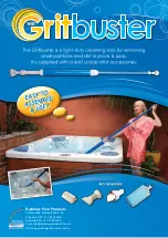 Предварительный просмотр 1 страницы Rainbow Pool Products GritBuster Magic Wand W9320015 Quick Start Manual