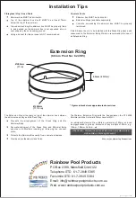 Preview for 2 page of Rainbow Pool Products Waterco SP5000 Operating Instructions