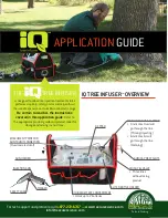 Предварительный просмотр 1 страницы Rainbow Treecare IQ TREE INFUSER Application Manual