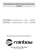 Rainbow 231148 Installation Instructions Manual preview