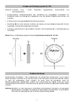 Предварительный просмотр 7 страницы Rainbow 231229 Manual