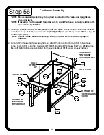 Предварительный просмотр 27 страницы Rainbow Carnival Clubhouse Assembly Instructions Manual