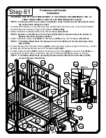 Предварительный просмотр 33 страницы Rainbow Carnival Clubhouse Assembly Instructions Manual