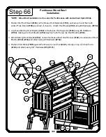 Предварительный просмотр 38 страницы Rainbow Carnival Clubhouse Assembly Instructions Manual