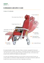 Предварительный просмотр 2 страницы Rainbow NORMANDIE GERIATRIC CHAIR User Manual