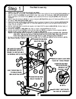 Предварительный просмотр 41 страницы Rainbow Turbo Carnival Clubhouse Assembly Instructions Manual