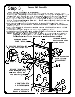 Предварительный просмотр 43 страницы Rainbow Turbo Carnival Clubhouse Assembly Instructions Manual