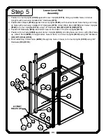 Предварительный просмотр 45 страницы Rainbow Turbo Carnival Clubhouse Assembly Instructions Manual