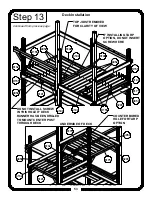 Предварительный просмотр 54 страницы Rainbow Turbo Carnival Clubhouse Assembly Instructions Manual