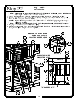 Предварительный просмотр 64 страницы Rainbow Turbo Carnival Clubhouse Assembly Instructions Manual