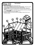 Предварительный просмотр 77 страницы Rainbow Turbo Carnival Clubhouse Assembly Instructions Manual