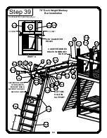 Preview for 85 page of Rainbow Turbo Carnival Clubhouse Assembly Instructions Manual