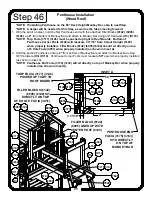 Preview for 94 page of Rainbow Turbo Carnival Clubhouse Assembly Instructions Manual