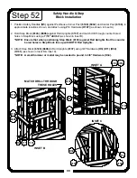 Preview for 100 page of Rainbow Turbo Carnival Clubhouse Assembly Instructions Manual