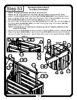 Preview for 101 page of Rainbow Turbo Carnival Clubhouse Assembly Instructions Manual