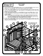 Предварительный просмотр 111 страницы Rainbow Turbo Carnival Clubhouse Assembly Instructions Manual