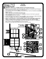 Предварительный просмотр 120 страницы Rainbow Turbo Carnival Clubhouse Assembly Instructions Manual