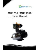 Preview for 1 page of RainFlo MHP150A User Manual