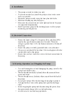 Preview for 3 page of RainFlo MHP150A User Manual