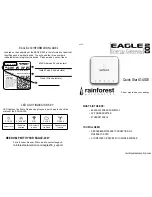 rainforest EAGLE 200 Quick Start Manual preview