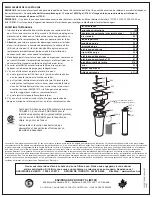 Предварительный просмотр 4 страницы Rainfresh FC000/1M Installation And Operating Instructions