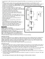 Preview for 2 page of Rainfresh R1245 Installation & Maintenance Instructions Manual