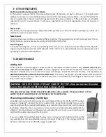 Preview for 12 page of Rainfresh T Series Installation & Operation Manual