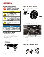 Preview for 8 page of Rainier HYBRID DUAL FUEL R12000DF Manual